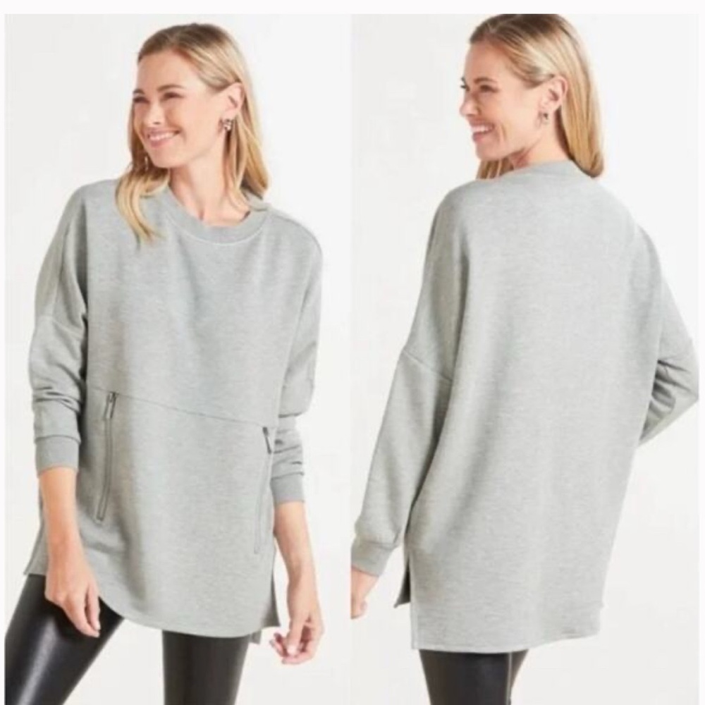 VARLEY Bayliss Zip Pocket Sweatshirt. Size small.